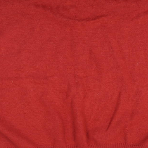 PFM Mens Red   Henley Jumper Size M