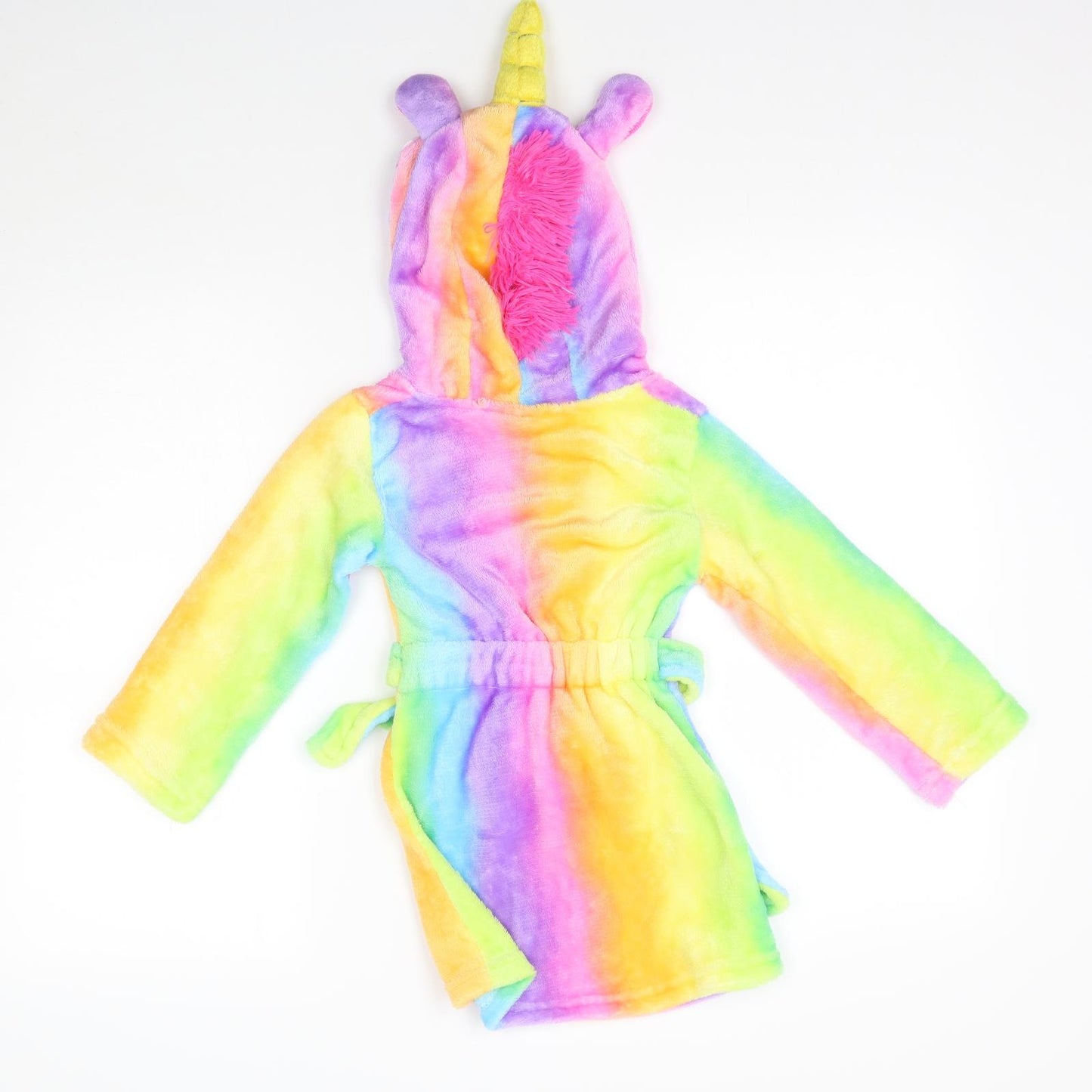 Preworn Girls Multicoloured    Robe Size 4 Years  - unicorn