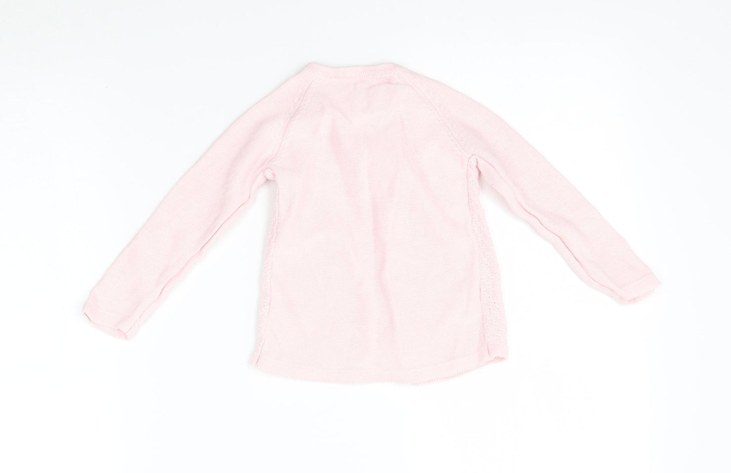 Nutmeg Girls Pink   Cardigan Jumper Size 12-18 Months