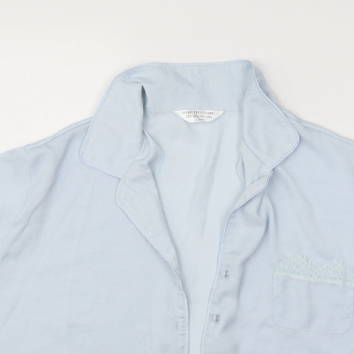 Secret Possessions Womens Blue   Kimono Pyjama Top Size 14