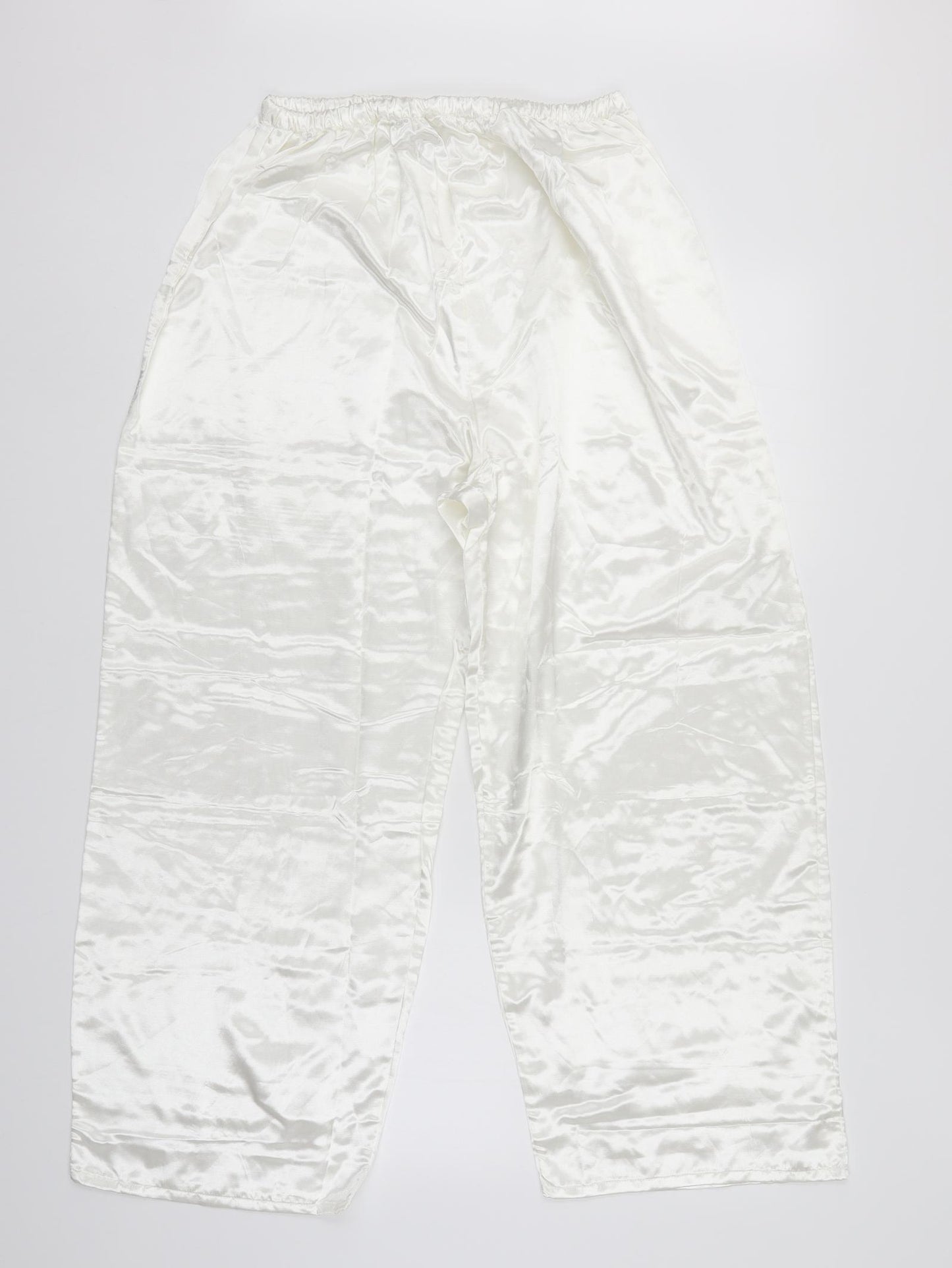 St Bernard Womens White    Pyjama Pants Size 18  - Elastic Waist