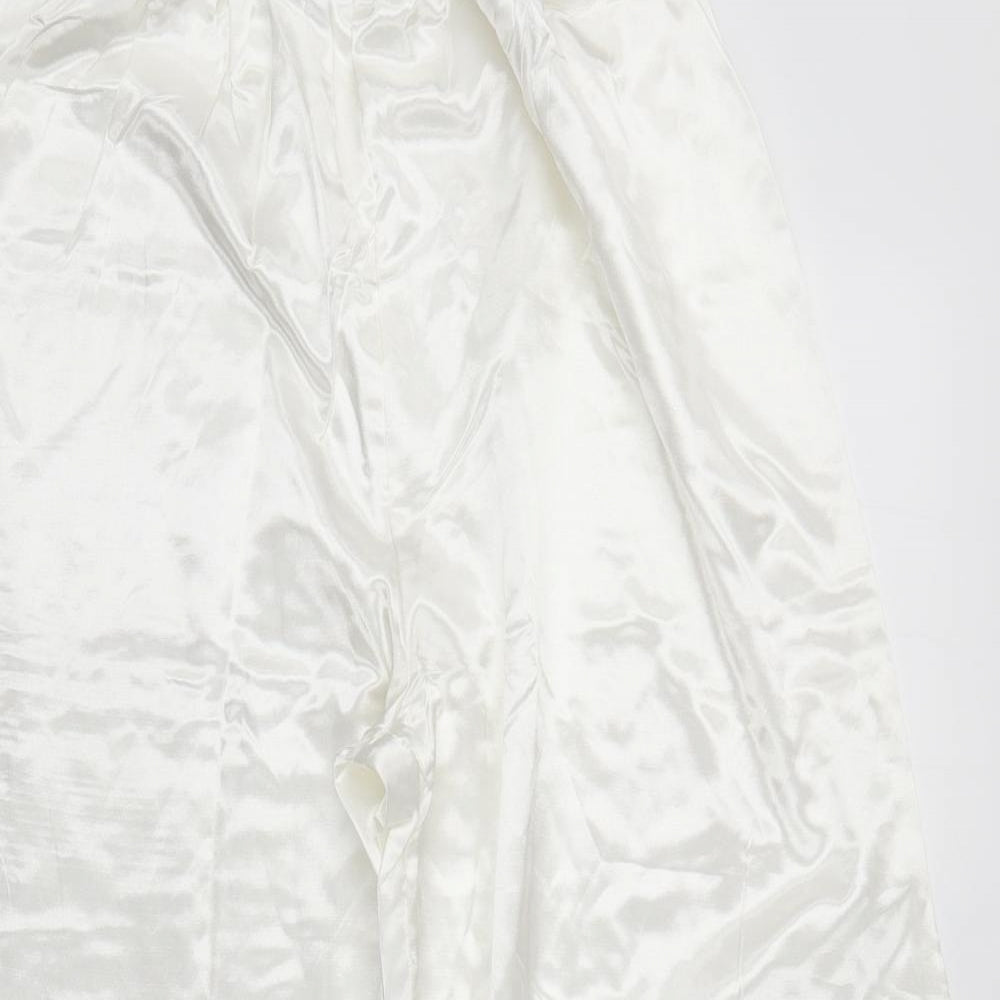 St Bernard Womens White    Pyjama Pants Size 18  - Elastic Waist