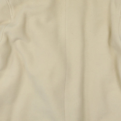 Preworn Womens Ivory   Overcoat Coat Size 18