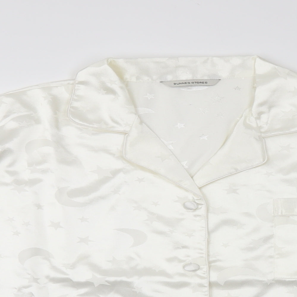 Dunnes Stores Womens Ivory   Top Pyjama Top Size 18