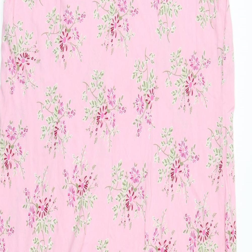 Classics Womens Pink Floral  Maxi  Size 28