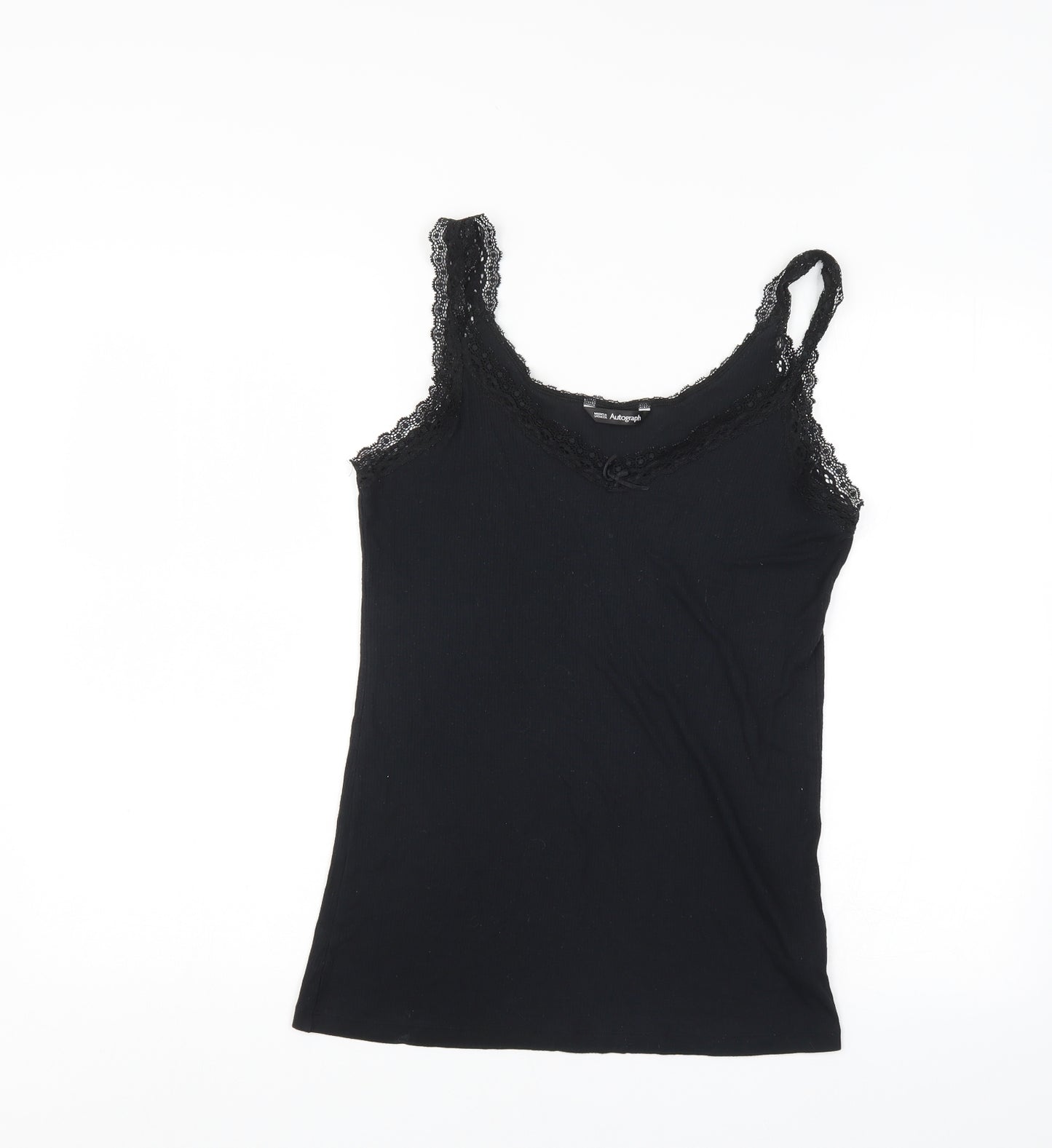 Autograph Womens Black   Top Pyjama Top Size 18