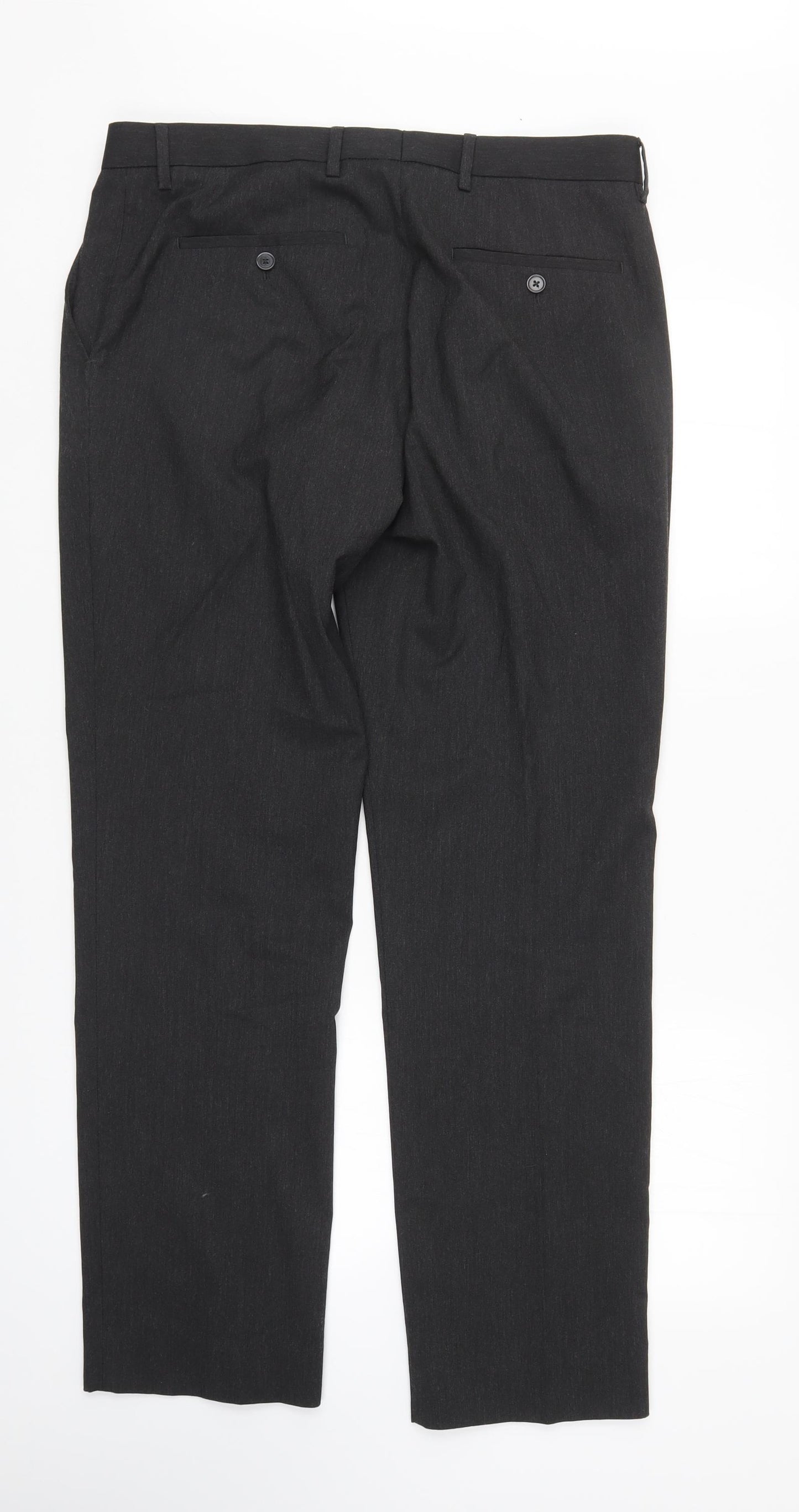 NEXT Mens Grey   Trousers  Size 34 L31 in