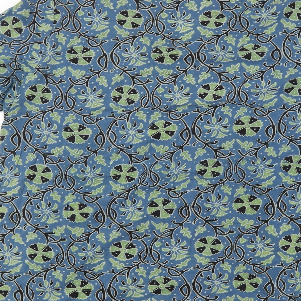 April Cornell Womens Multicoloured Floral  Tunic Blouse Size XL