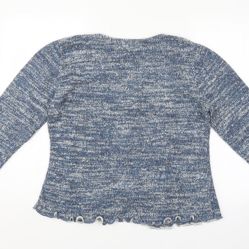 Sara Womens Blue   Pullover Jumper Size M