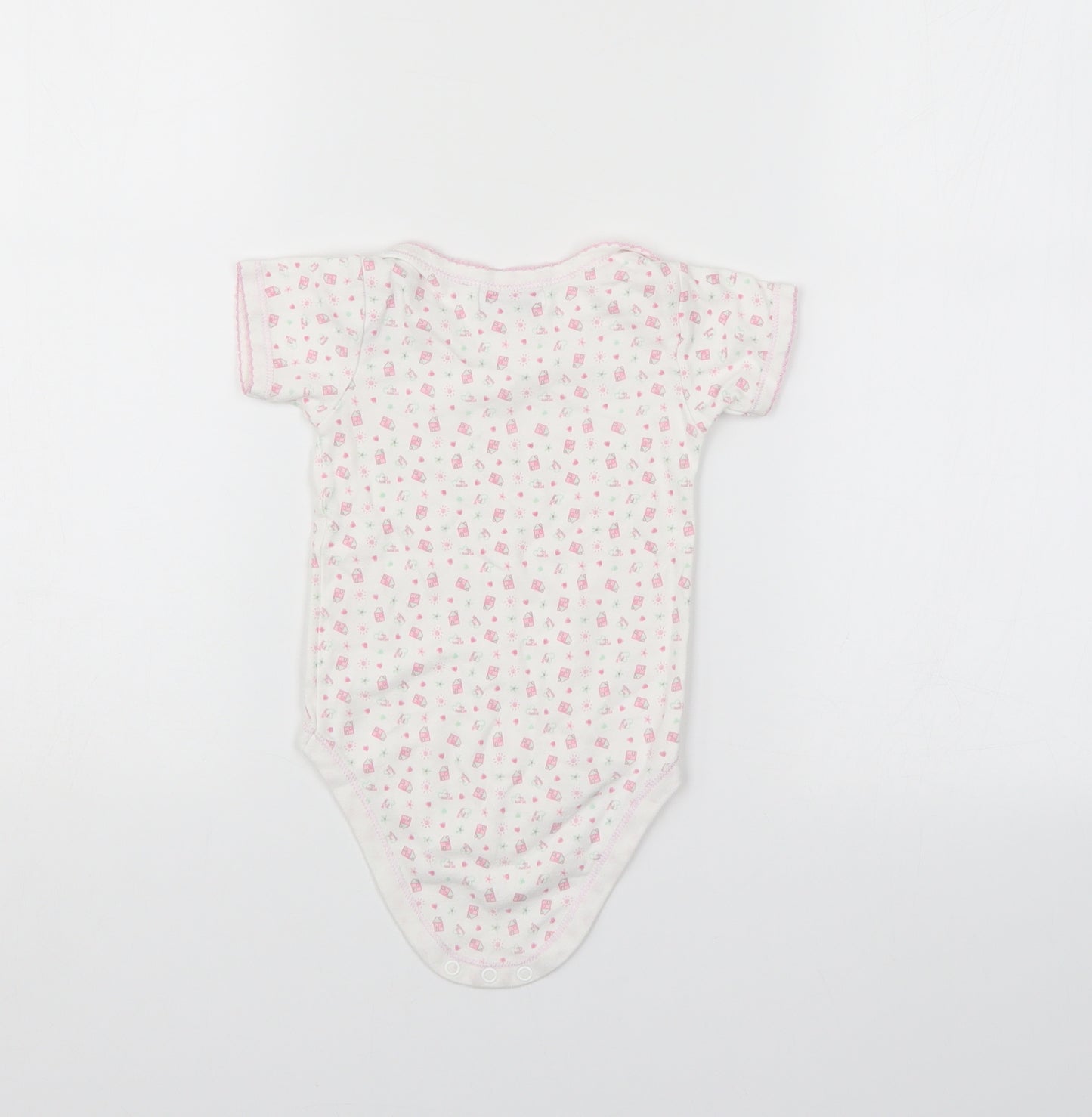 Early days Girls White   Romper One-Piece Size 12-18 Months