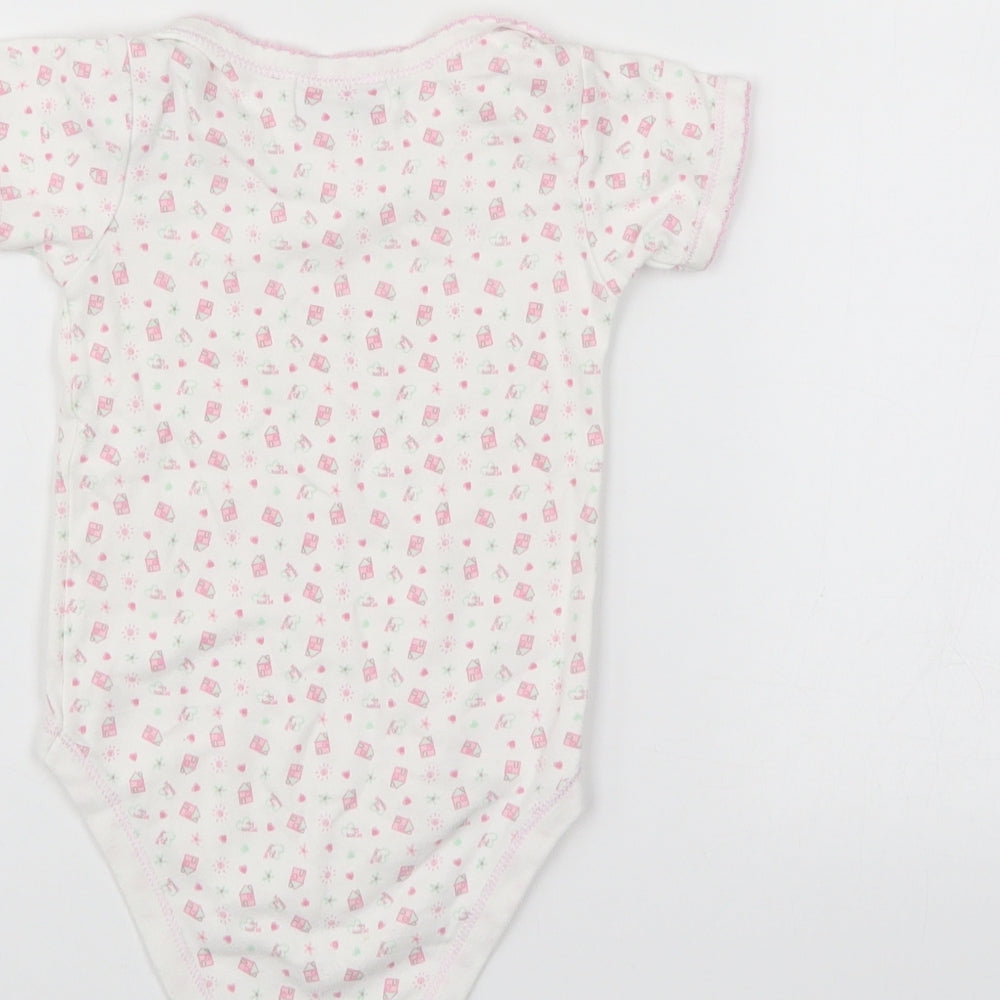 Early days Girls White   Romper One-Piece Size 12-18 Months