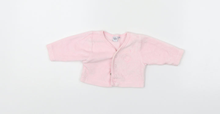 Babble Boom Girls Pink   Cardigan Jumper Size 0-3 Months