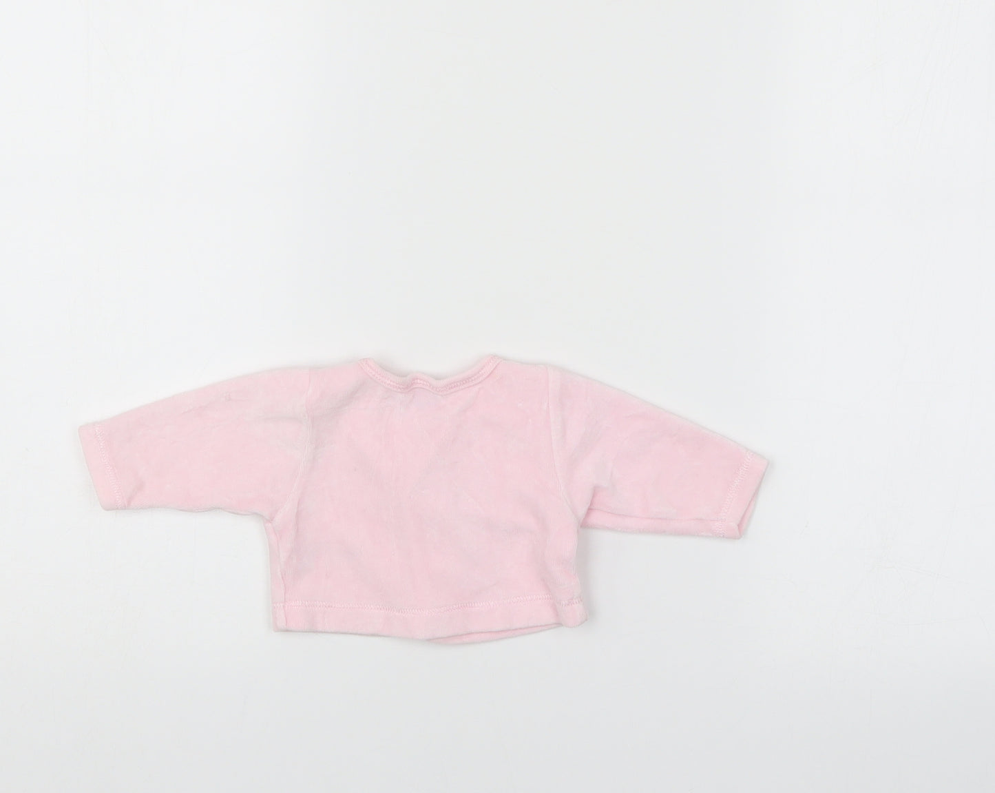 Babble Boom Girls Pink   Cardigan Jumper Size 0-3 Months