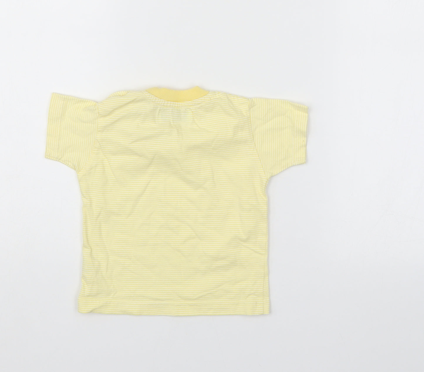 Early days Boys Yellow Striped  Basic Casual Size 6-9 Months