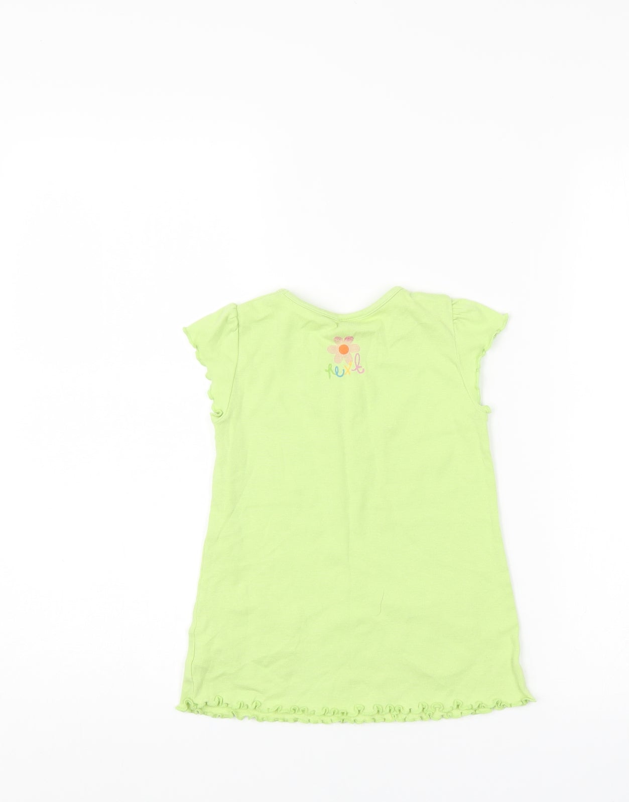 NEXT Girls Green   Pinafore/Dungaree Dress  Size 3-4 Years