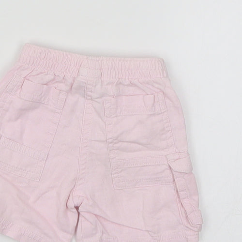 NEXT Girls Pink   Cargo Trousers Size Newborn  - SHORTS