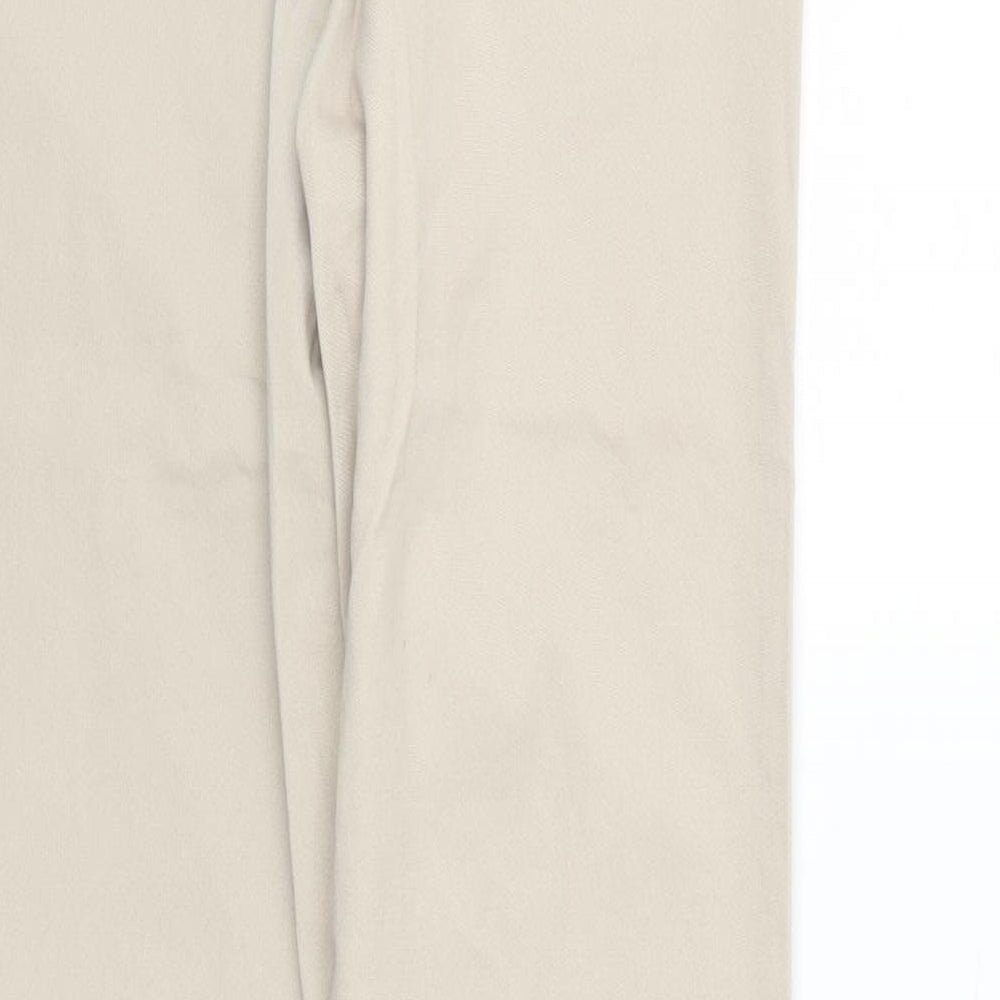 F&F Womens Ivory   Straight Jeans Size 6 L27 in