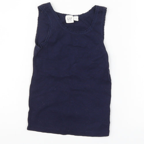 Gap Girls Blue   Basic T-Shirt Size XS