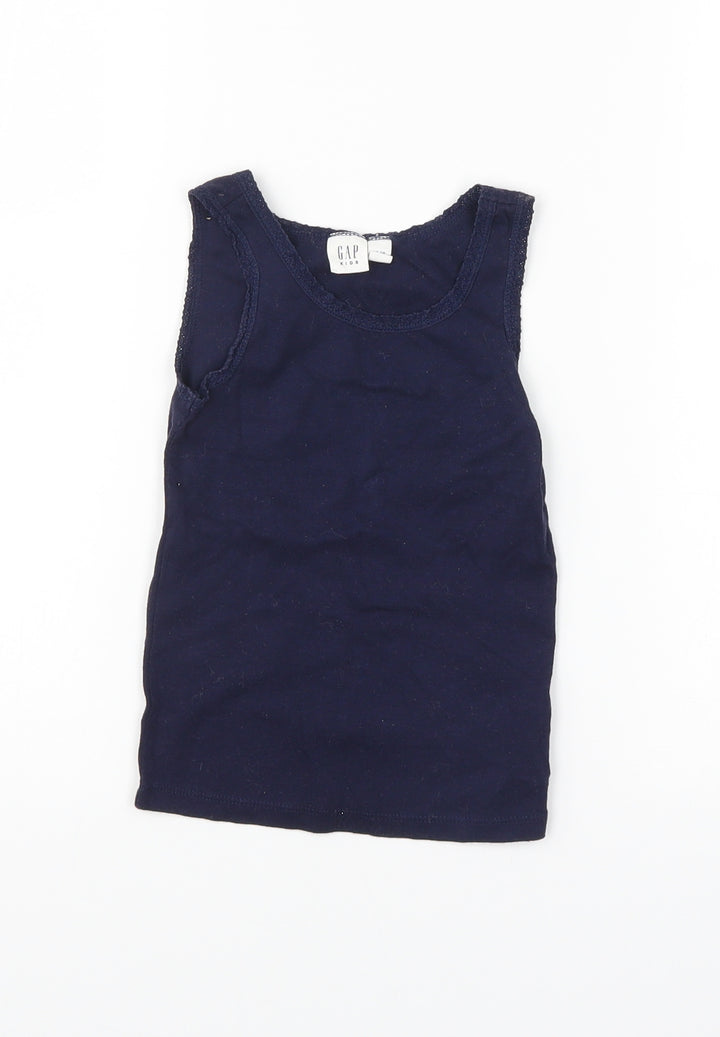 Gap Girls Blue   Basic T-Shirt Size XS