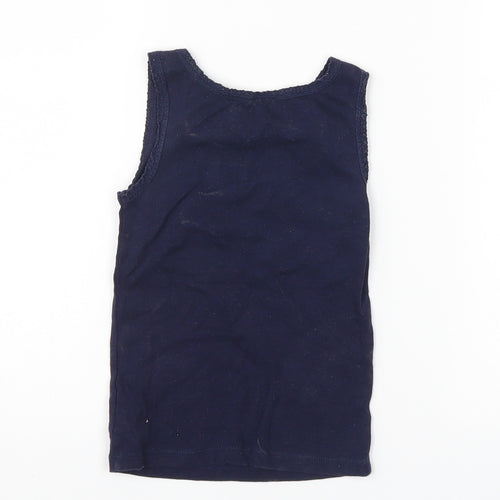 Gap Girls Blue   Basic T-Shirt Size XS
