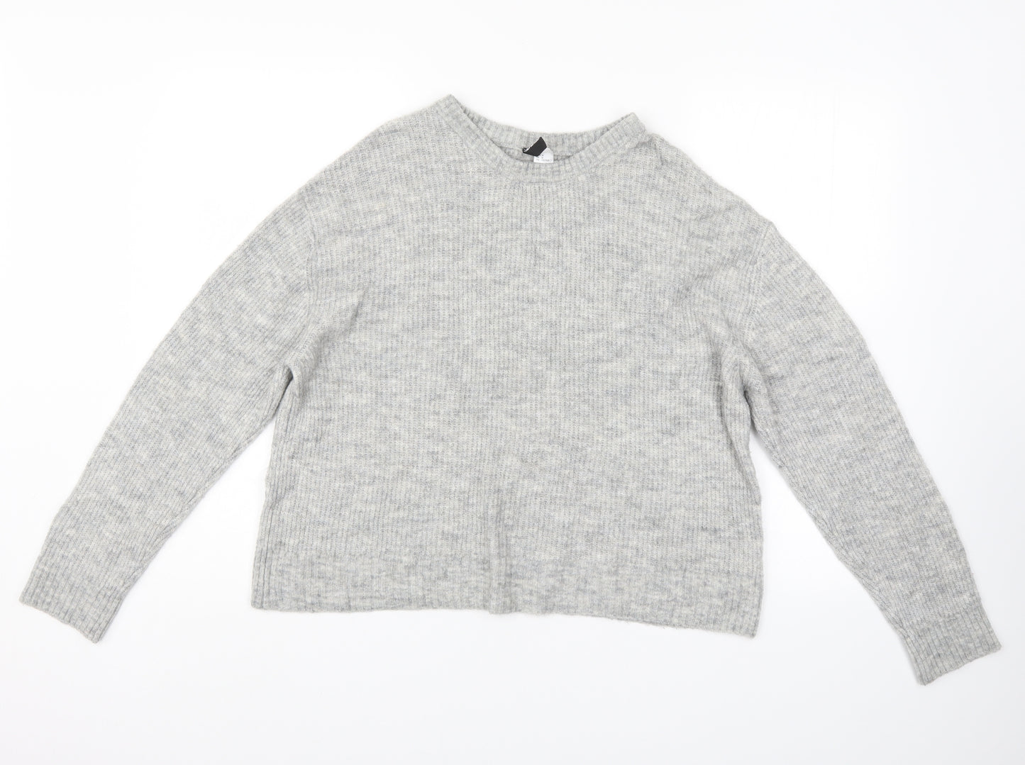Divided Womens Grey   Pullover Jumper Size M