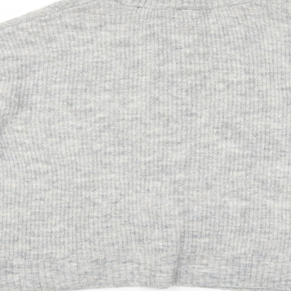 Divided Womens Grey   Pullover Jumper Size M