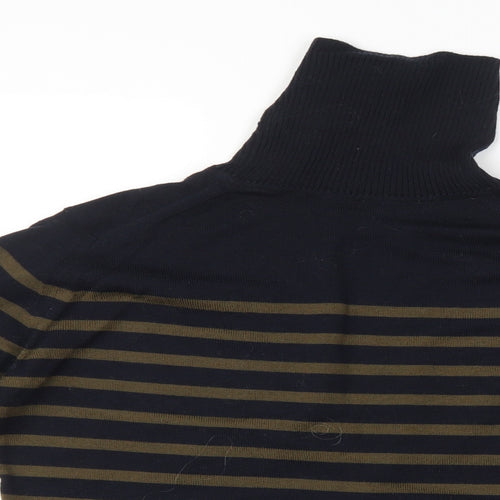 John Smedley Mens Multicoloured Striped  Pullover Jumper