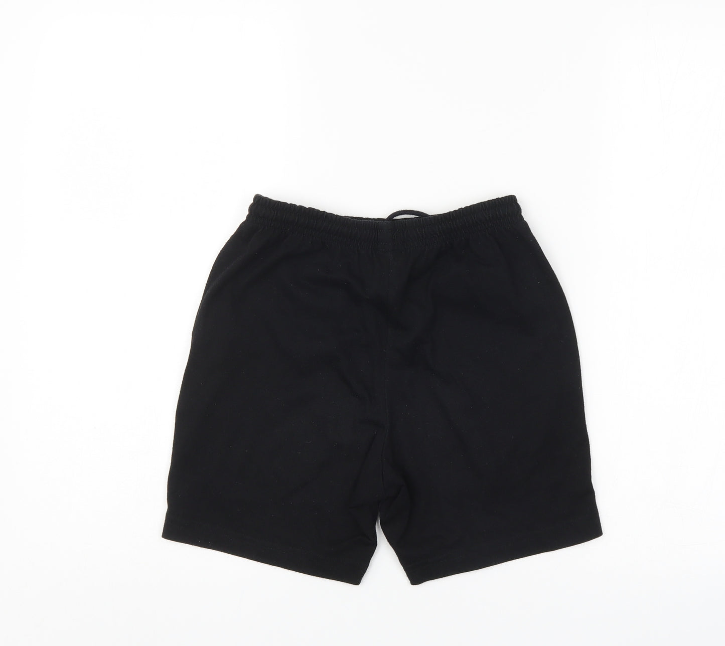Slazenger Girls Black   Sweat Shorts Size 9-10 Years