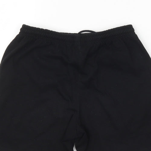 Slazenger Girls Black   Sweat Shorts Size 9-10 Years
