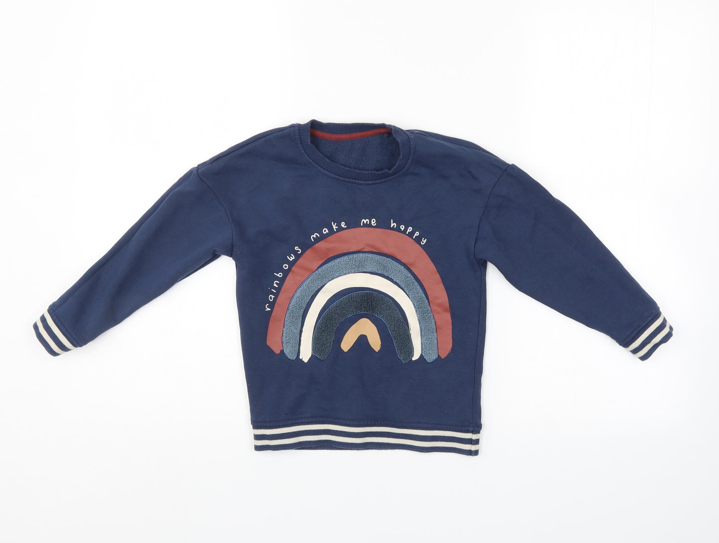 George Boys Blue   Pullover Sweatshirt Size 4-5 Years