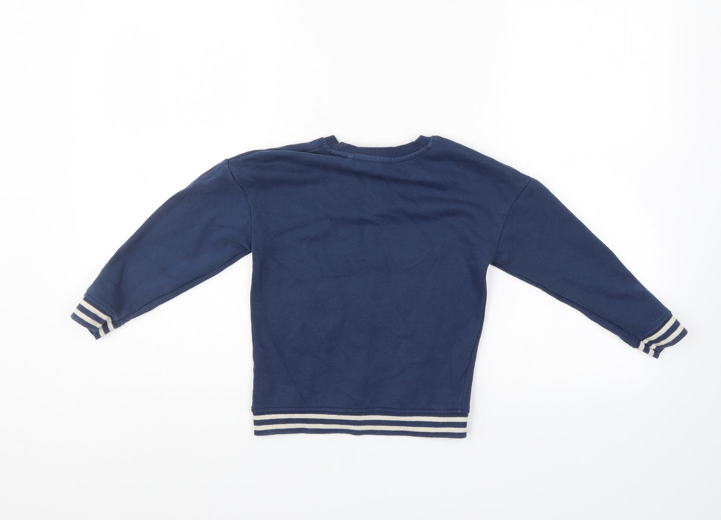 George Boys Blue   Pullover Sweatshirt Size 4-5 Years