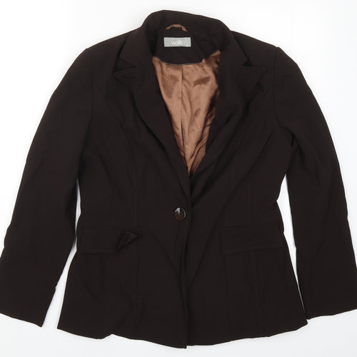 Wallis Womens Brown   Jacket Suit Jacket Size 14