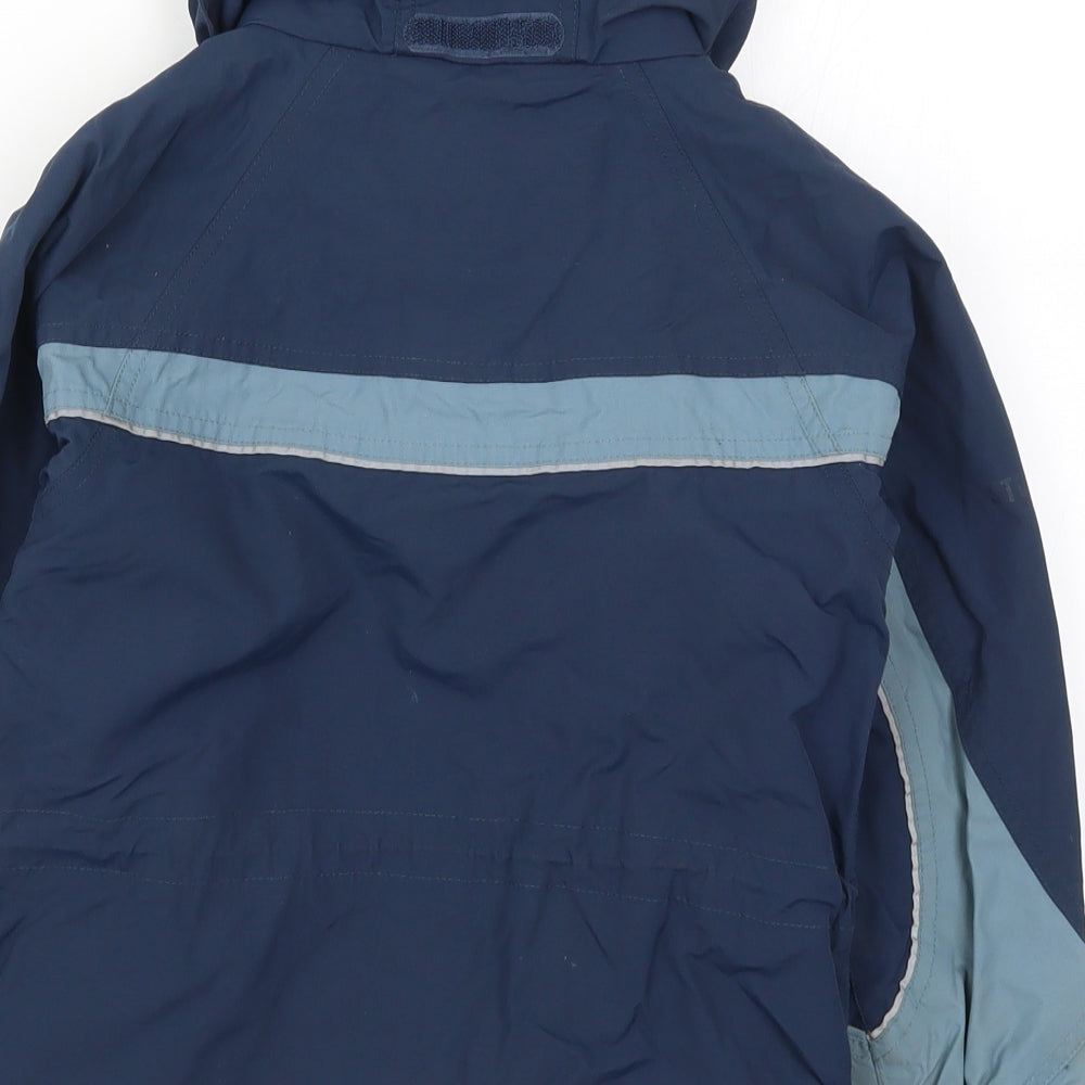 Peter Storm Boys Blue   Basic Coat Coat Size 5-6 Years