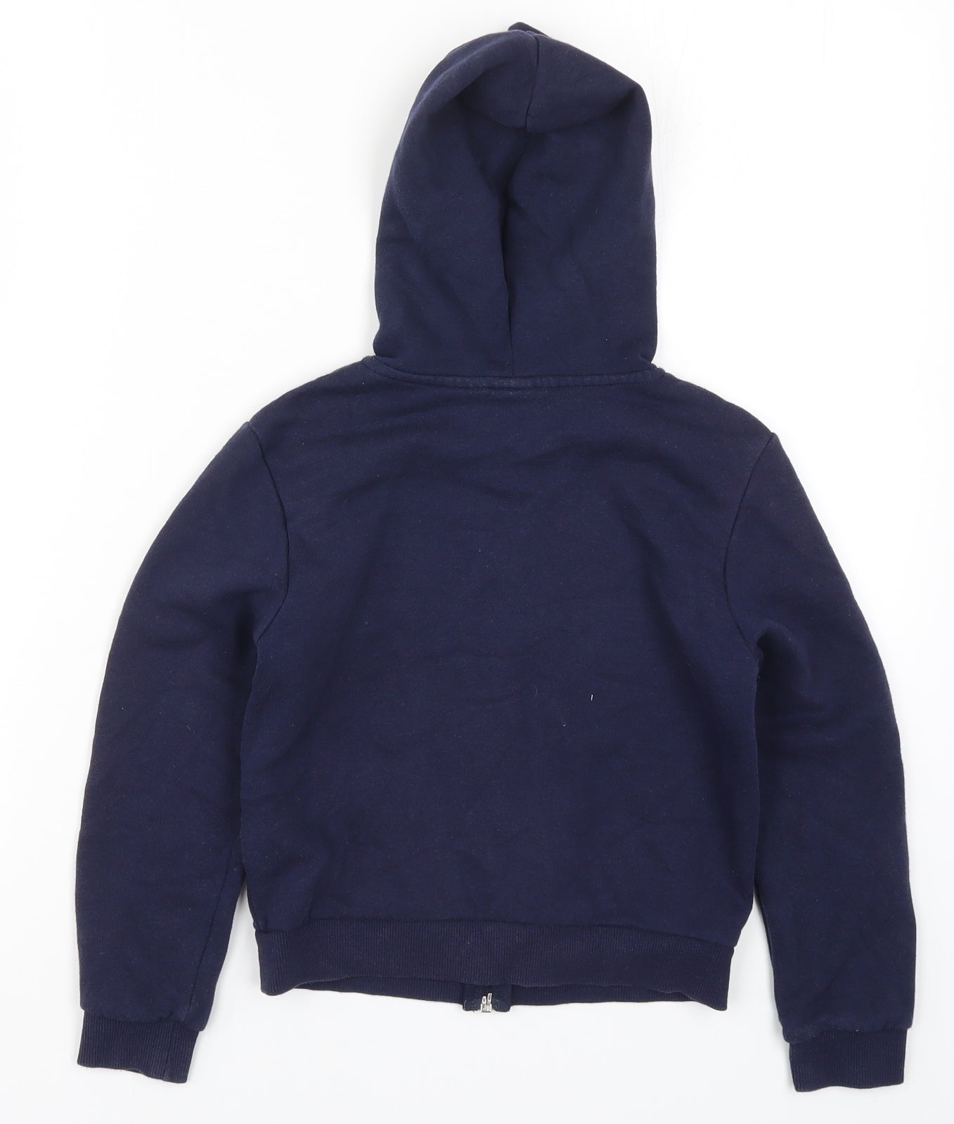 H&M Girls Blue   Full Zip Hoodie Size 6-7 Years
