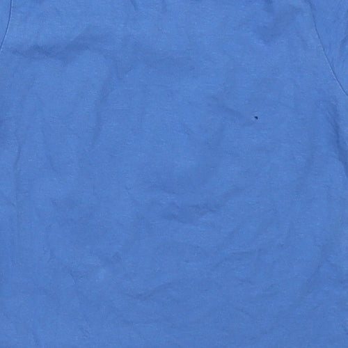 Primark Boys Blue   Basic T-Shirt Size 12-18 Months  - Can You See Me? Chameleon
