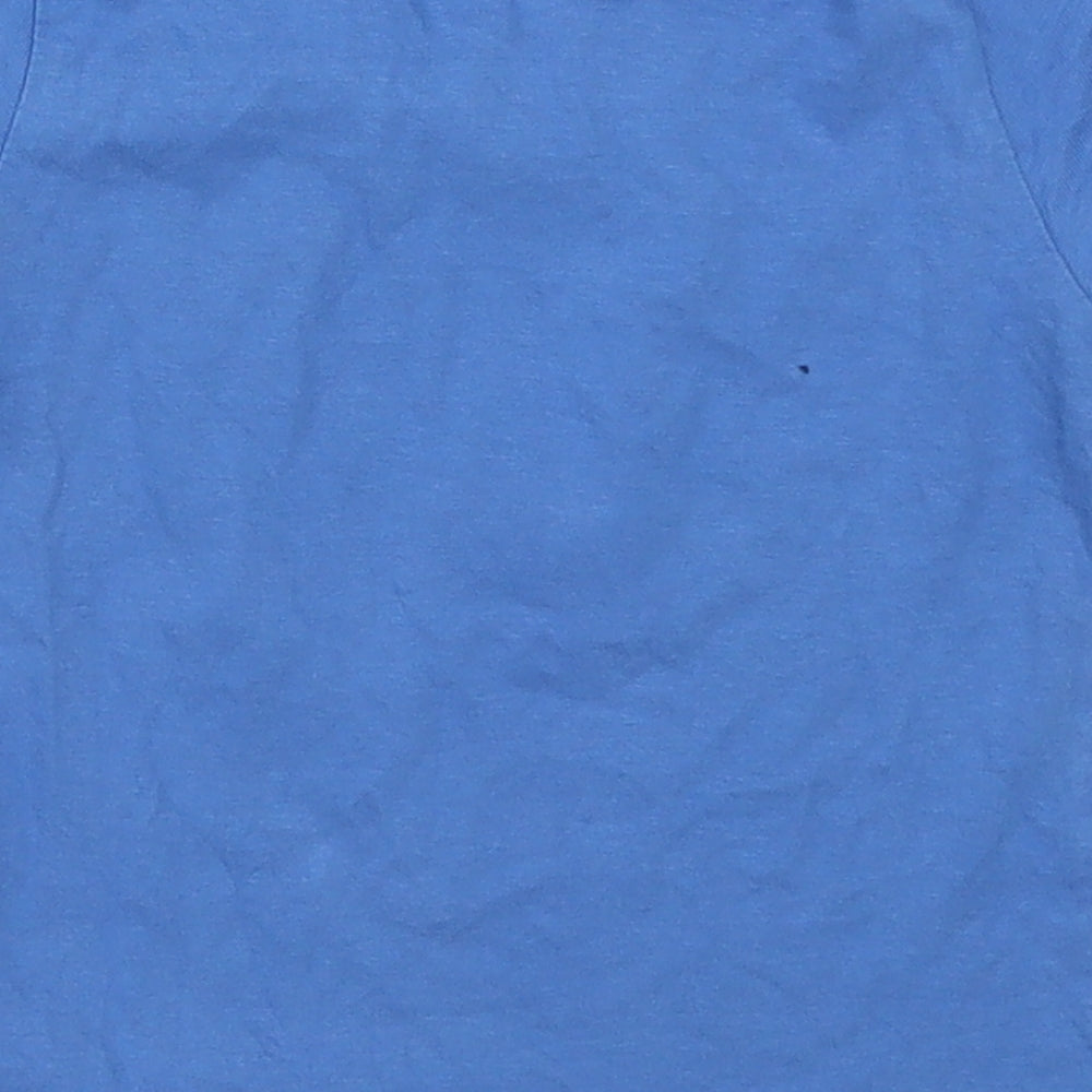 Primark Boys Blue   Basic T-Shirt Size 12-18 Months  - Can You See Me? Chameleon