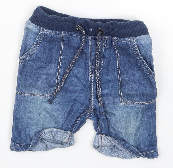 TU Boys Blue  Denim Cropped Jeans Size 12-18 Months