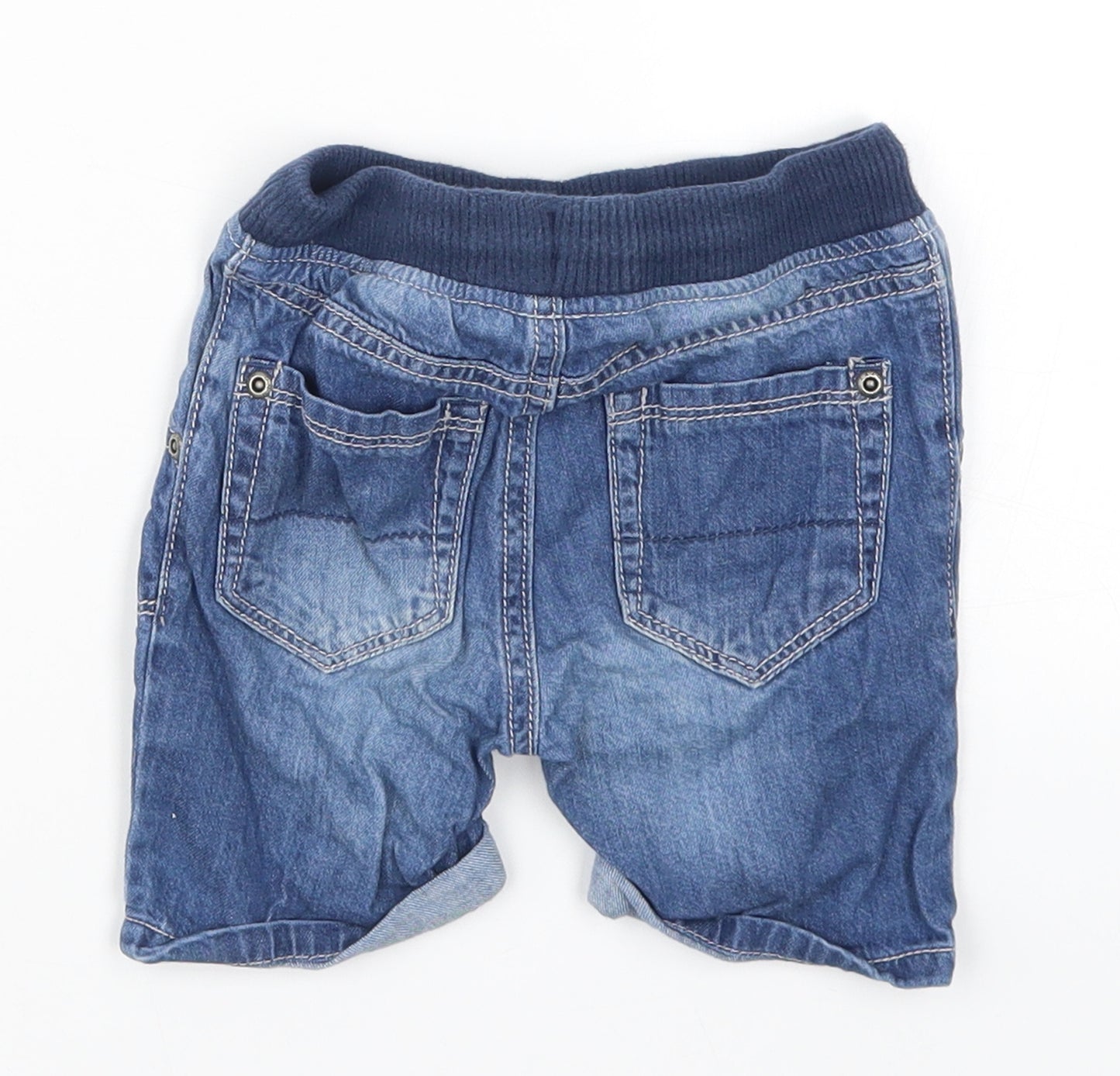 TU Boys Blue  Denim Cropped Jeans Size 12-18 Months
