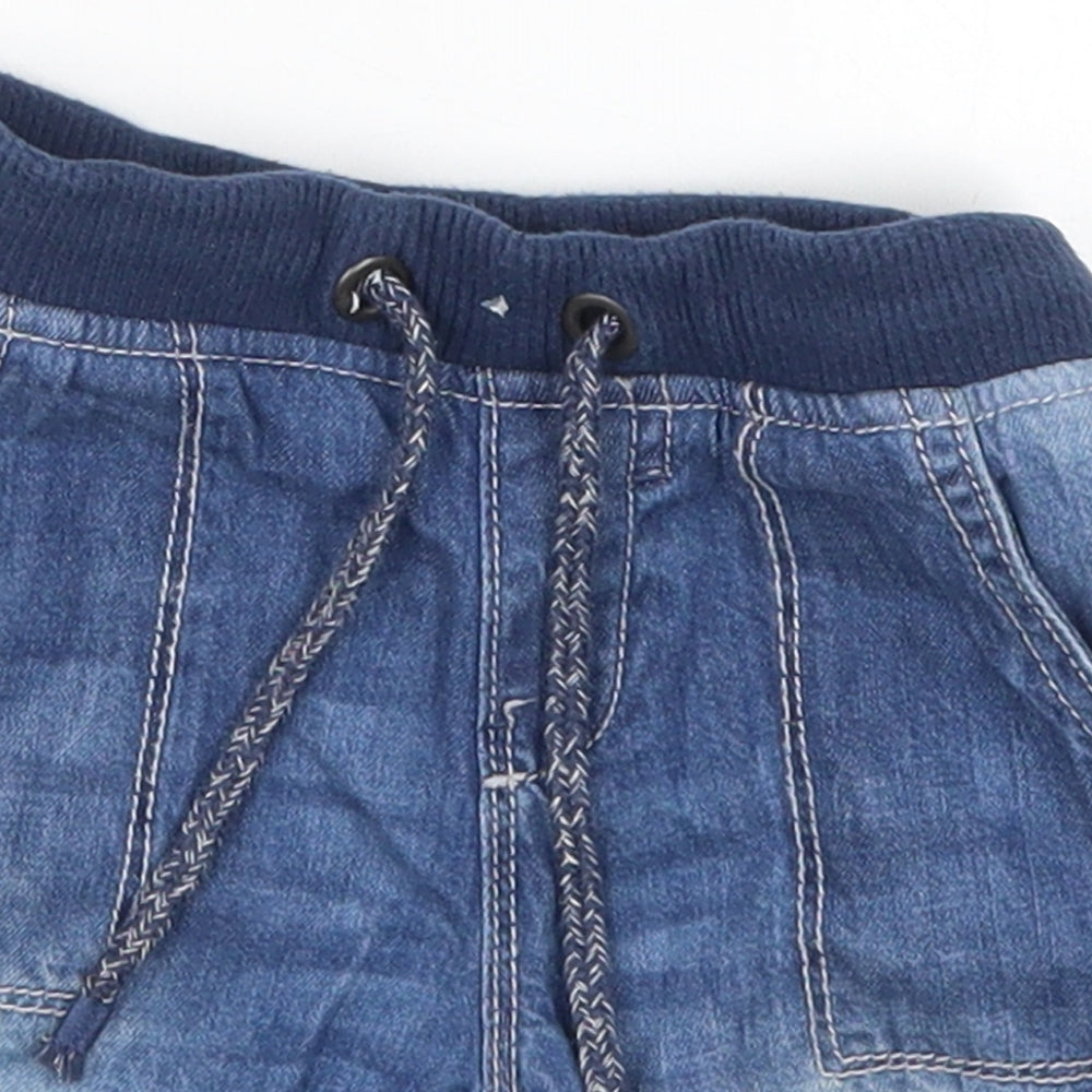 TU Boys Blue  Denim Cropped Jeans Size 12-18 Months