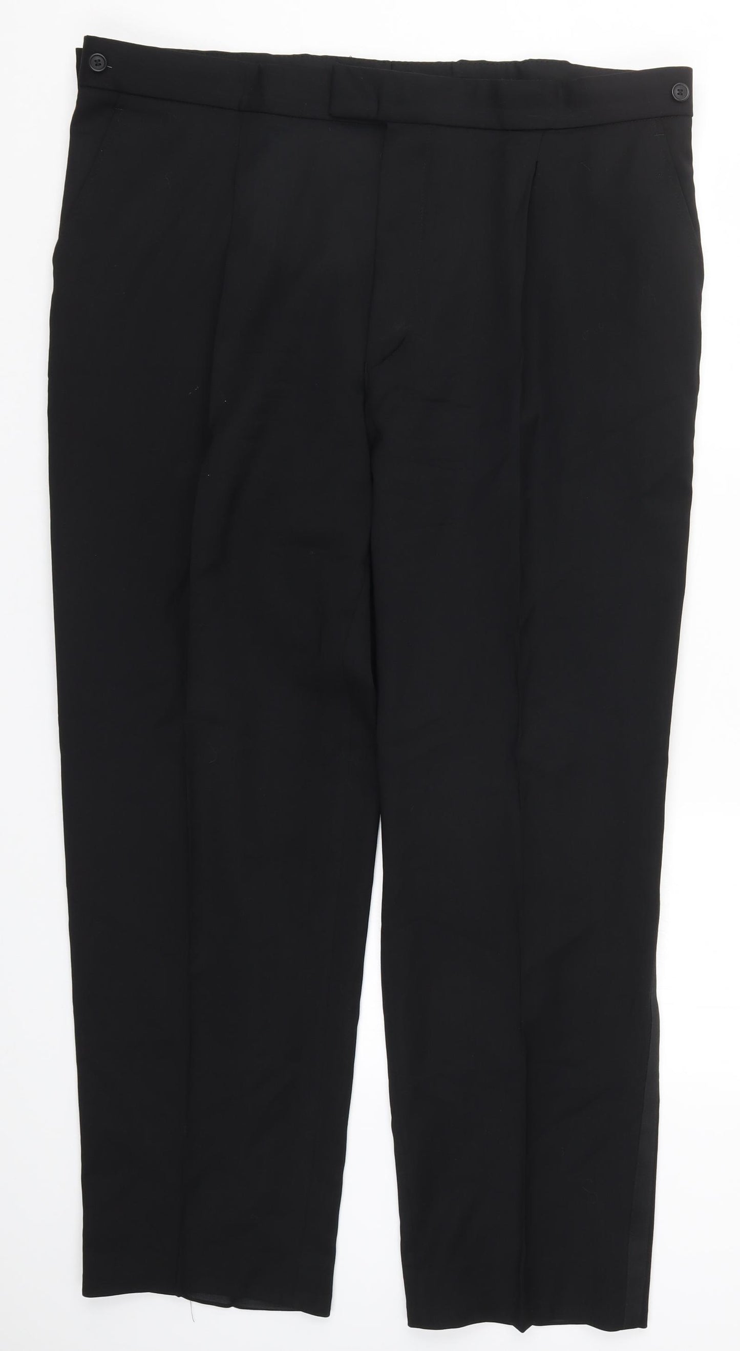 Preworn Mens Black   Trousers  Size 41 in L29 in