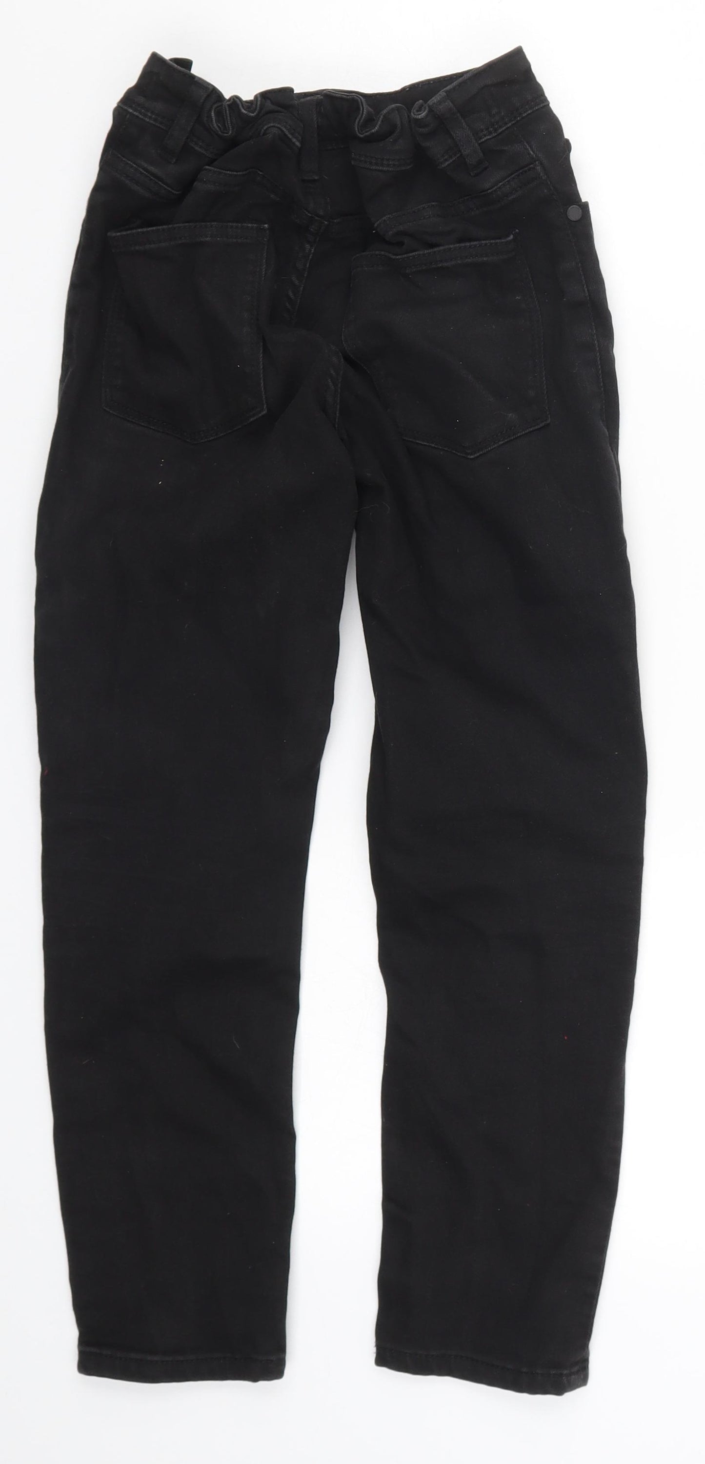 NEXT Boys Black  Denim Straight Jeans Size 11 Years