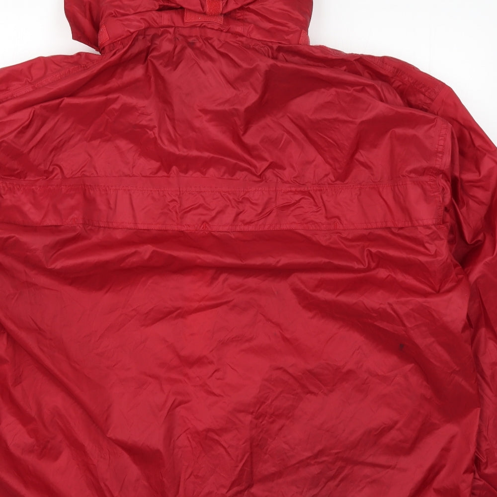 Trespass Mens Red   Rain Coat Coat Size 2XL