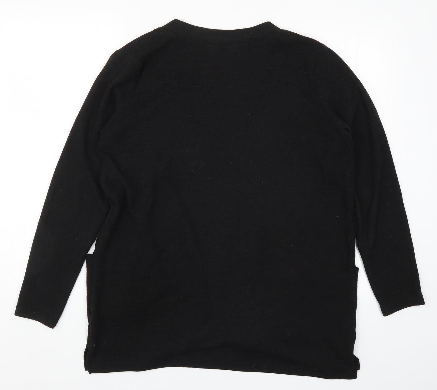 Nutmeg Womens Black   Cardigan Jumper Size 12