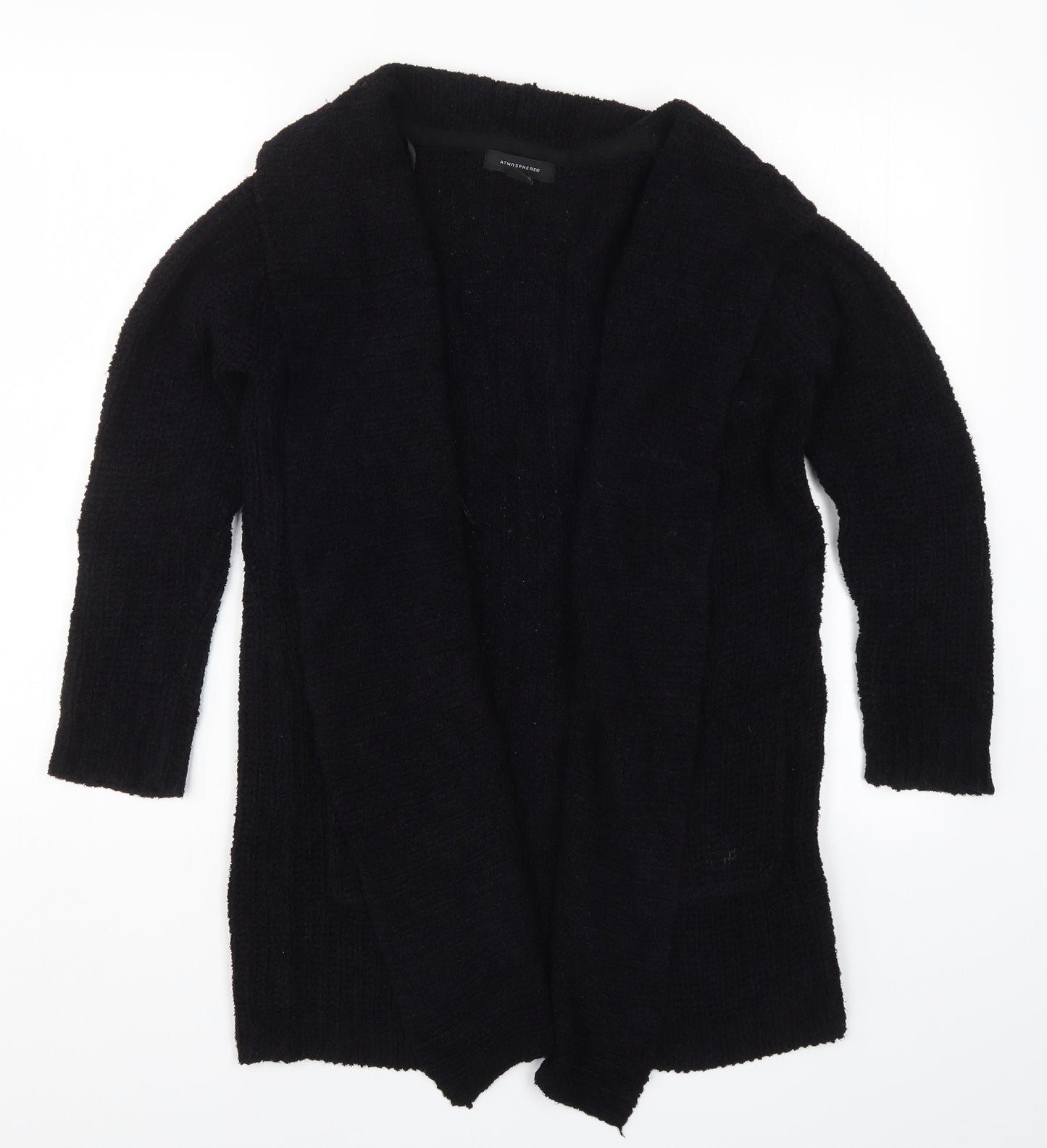 Atmosphere Womens Black  Knit Cardigan Jumper Size 8
