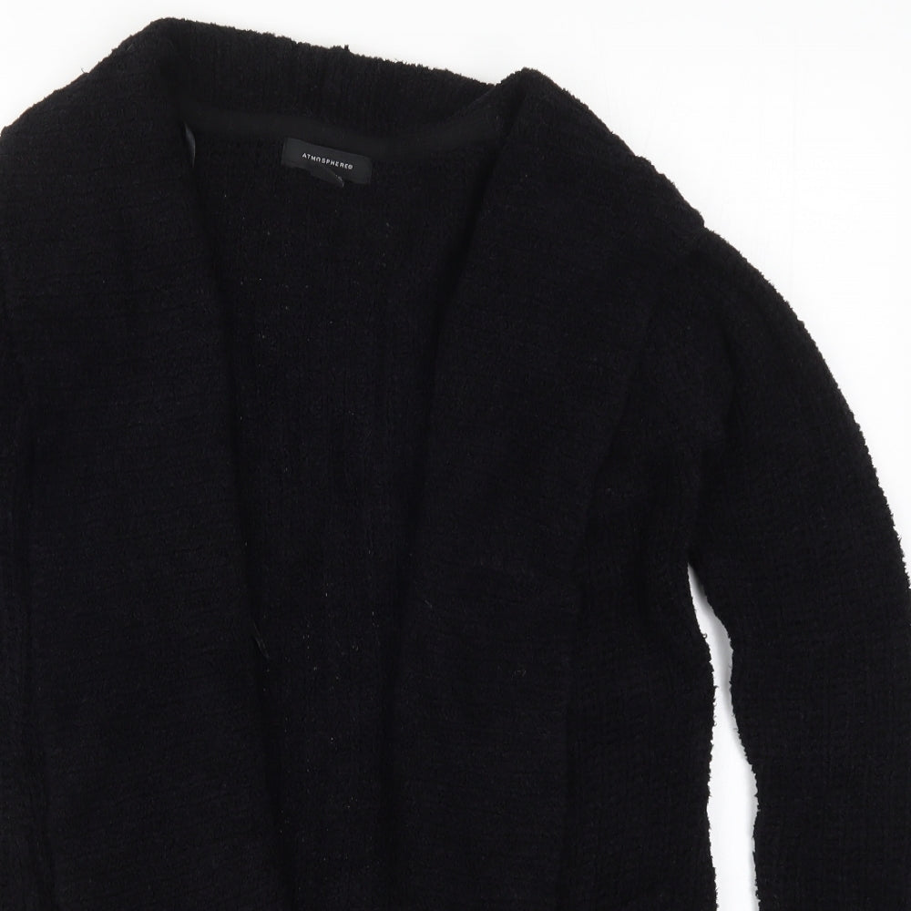 Atmosphere Womens Black  Knit Cardigan Jumper Size 8