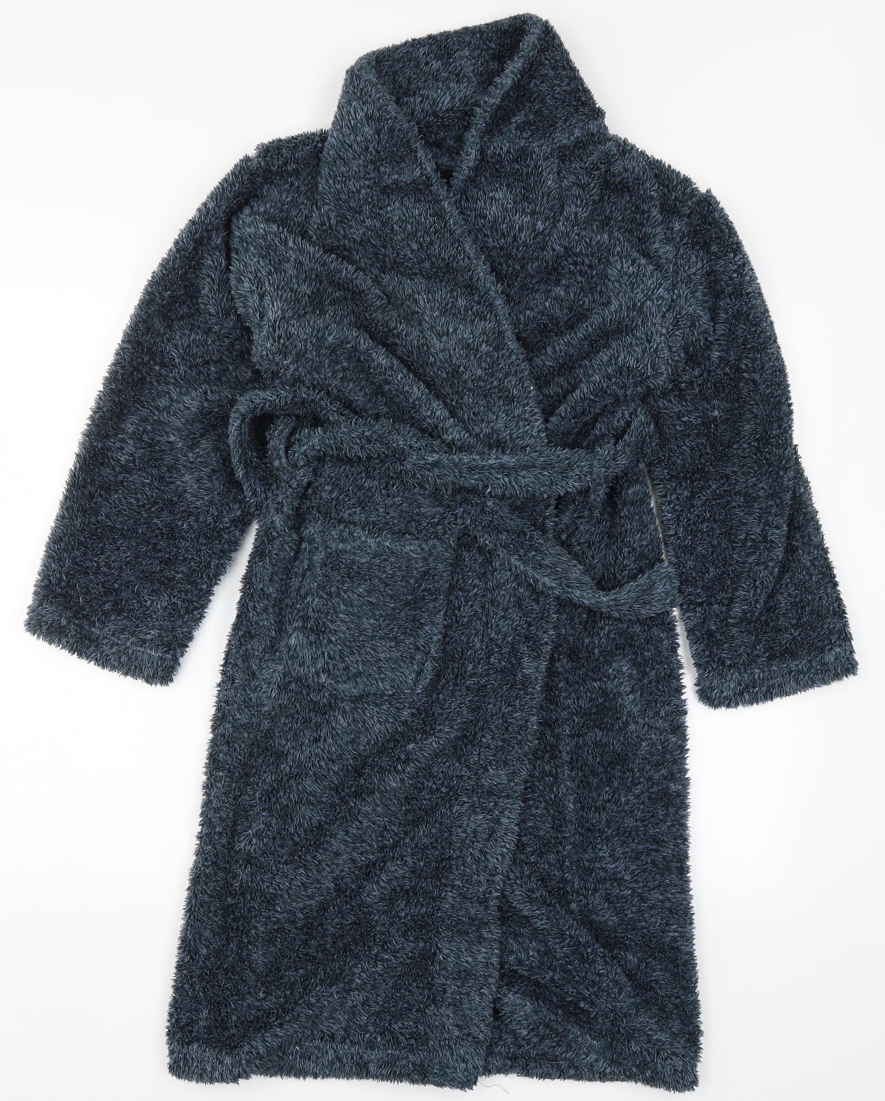 F&F Boys Blue Animal Print   Robe Size 11-12 Years