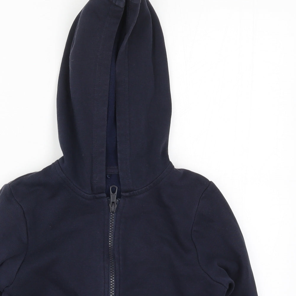 Marks and Spencer Boys Blue   Full Zip Hoodie Size 6-7 Years