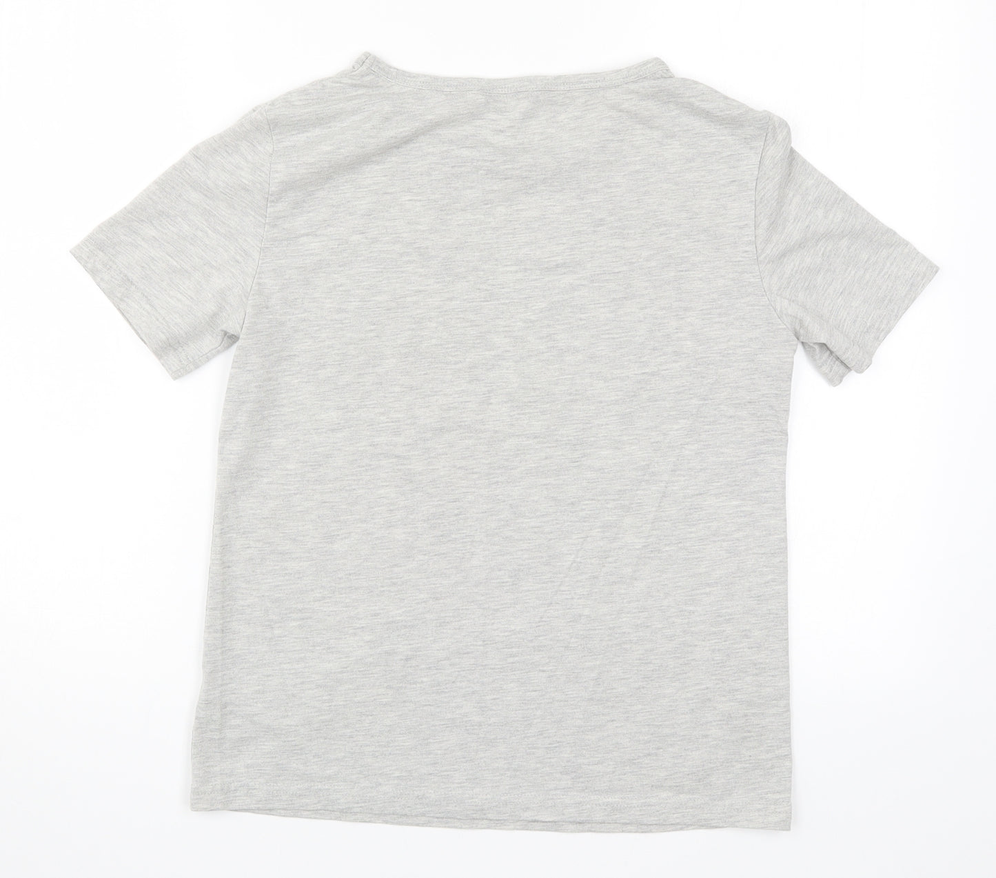 TU Womens Grey Solid  Top Pyjama Top Size S  - Polar Bear Snuggle Up