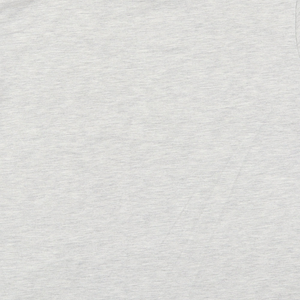 TU Womens Grey Solid  Top Pyjama Top Size S  - Polar Bear Snuggle Up