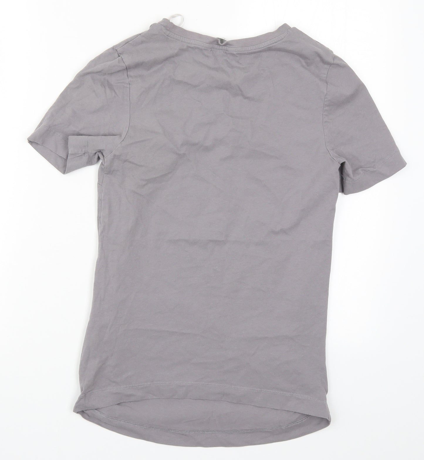 Very Womens Grey   Basic T-Shirt Size 10